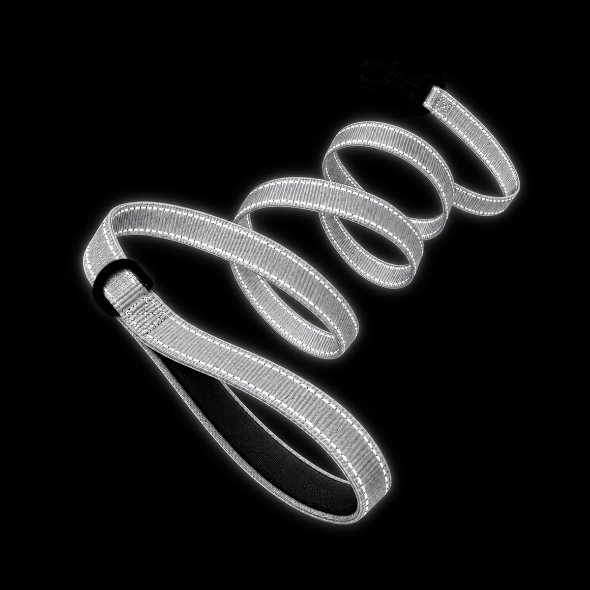 Reflective details glowing in the dark